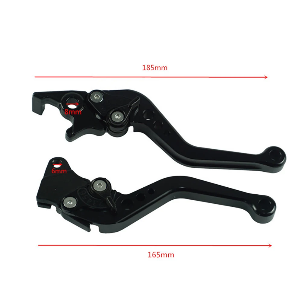 

2Pcs Aluminum Alloy Motorcycle Motorbike Modification Clutch Brake Levers Handle