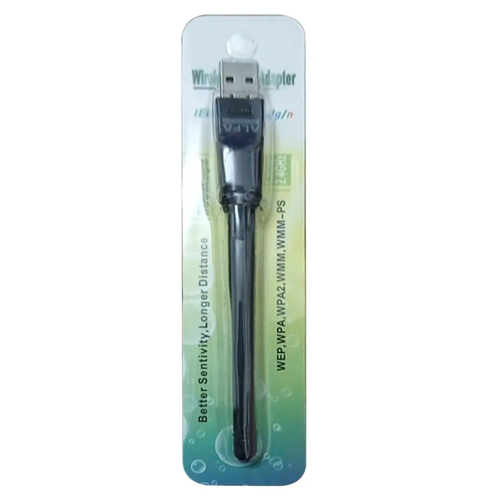 Rt5370 USB 2 0 150 Мбит/с WiFi антенна беспроводная сетевая карта 802.11b/G/N адаптер локальной
