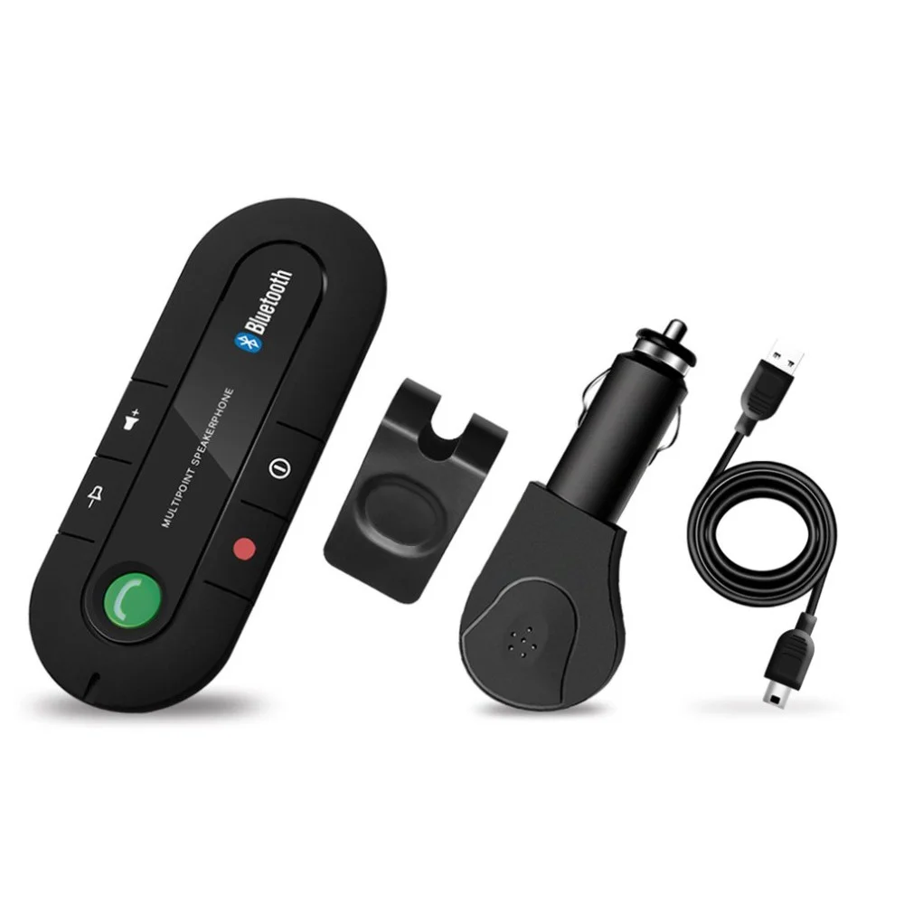 

Солнцезащитный Bluetooth-приемник громкой связи 4,1 автомобильный громкой связи Bluetooth-наушник аудиоресивер для звонков по Bluetooth