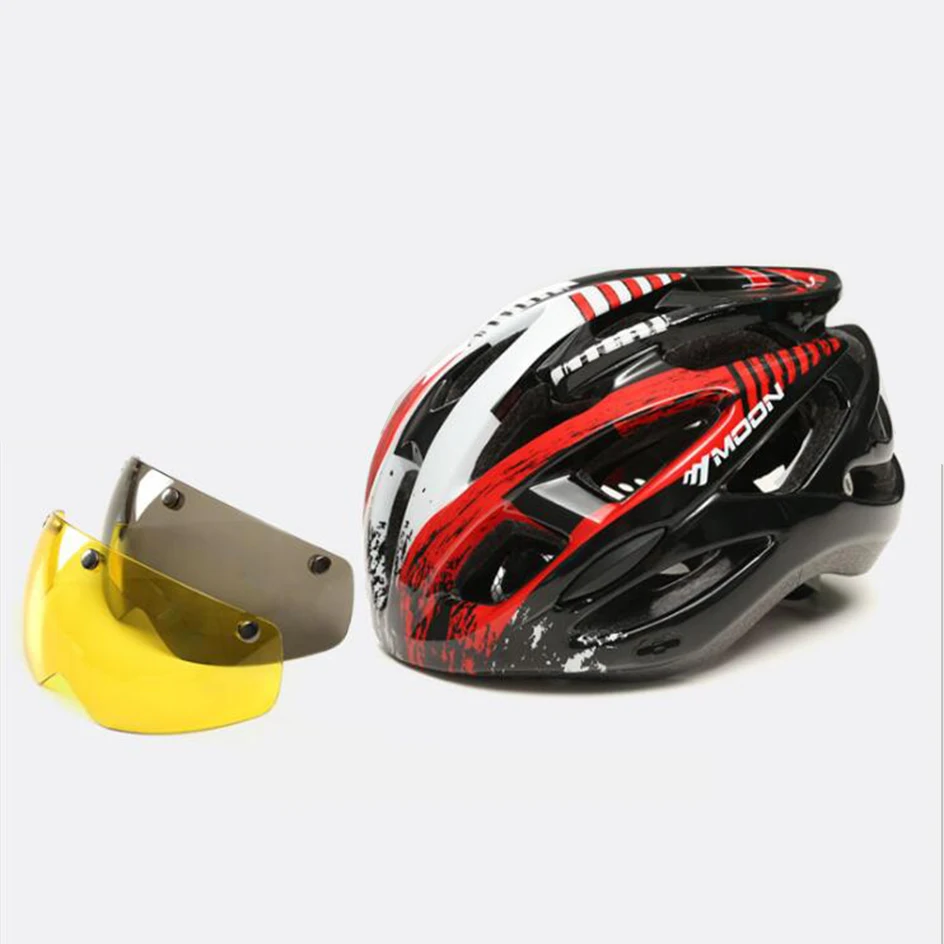 Roidismtor 2019 велосипедный шлем ультра лёгкий EPS + PC чехол MTB горный велосипед