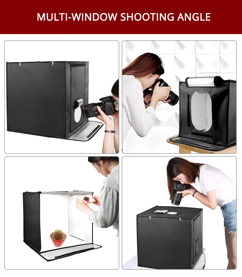 Складной софтбокс Travor складной Лайтбокс для Светодиодный студии со светодиодным