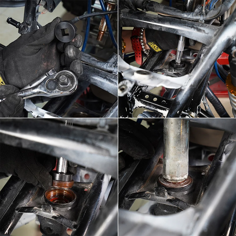 Steering Stem Bearing Nut Removal Tool Removing Bolt for Yamaha Raptor