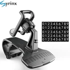 2021 автомобильный держатель телефона для приборной панели GPS Автомобильные клипсы Регулируемая подставка для парковочного номера HUD для IPhone X 11 искусственная подставка для автомобиля