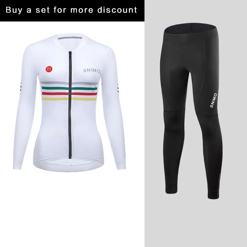 Женская одежда для велоспорта профессиональной езды на велосипеде белые и серые