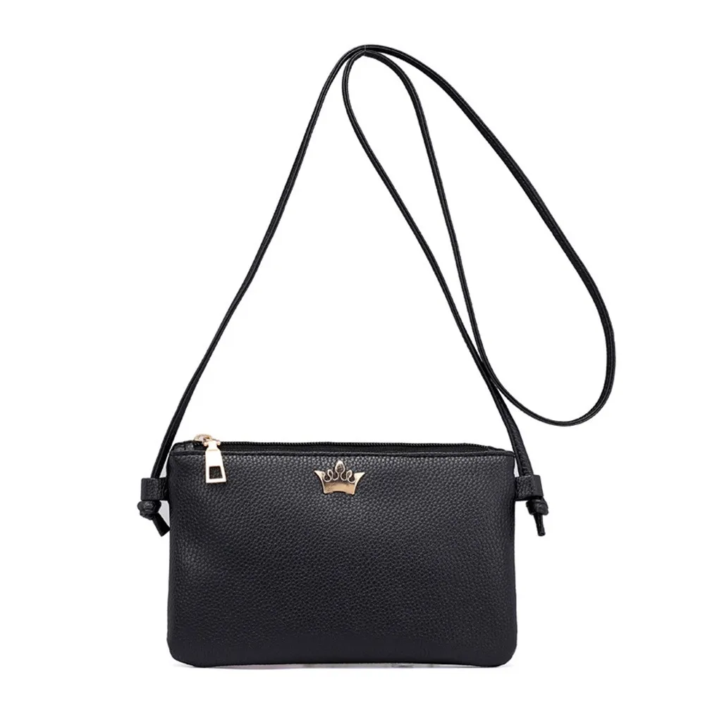 Новинка 2021 сумка-мессенджер через плечо однотонная женская сумка модная из