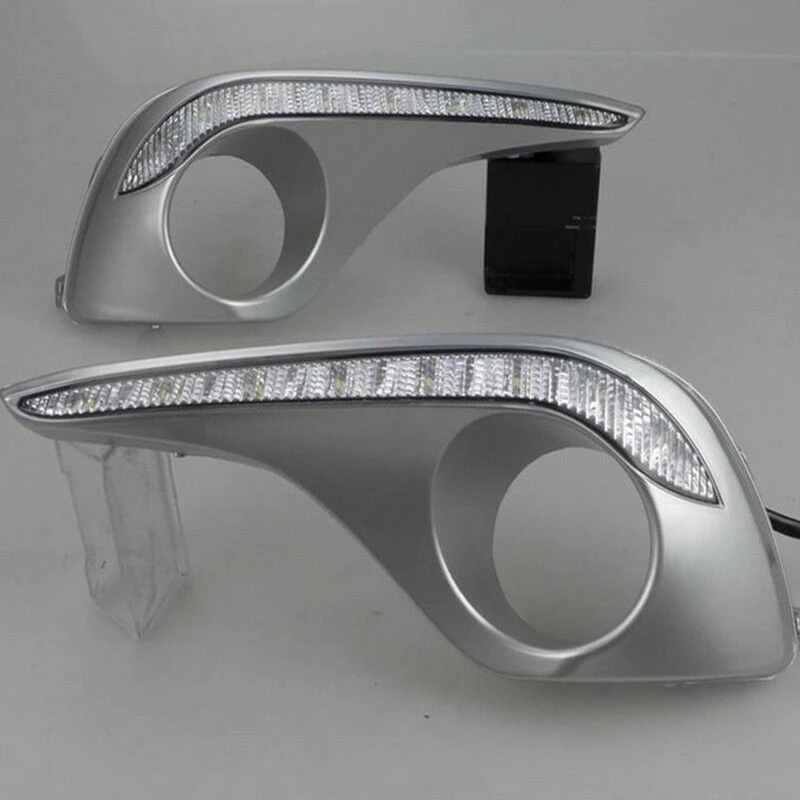 

1Set LED Daytime Running Lamps DRL Car Fog Lamp for Toyota Highlander 2012-2015