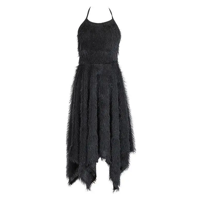 Сексуальное платье с открытой спиной и бахромой boho gatsby праздничные платья белые