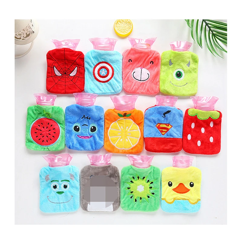 Милые Мультяшные теплые мини-грелки для рук грелки зимние девочек с карманами