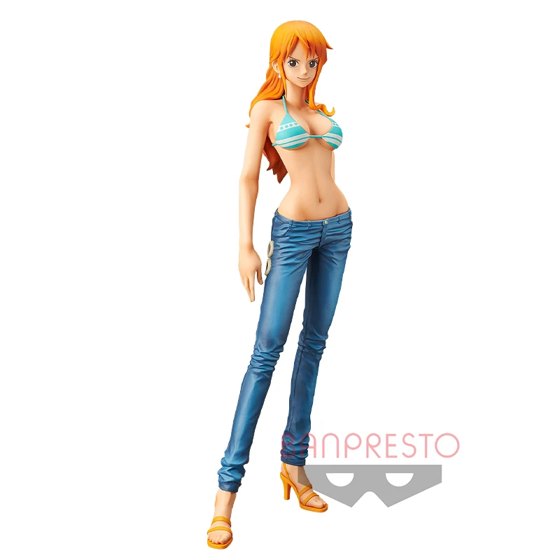 Tronzo 28 см оригинальная Banpresto Grandista Lady Nami цельная фигурка из ПВХ модель
