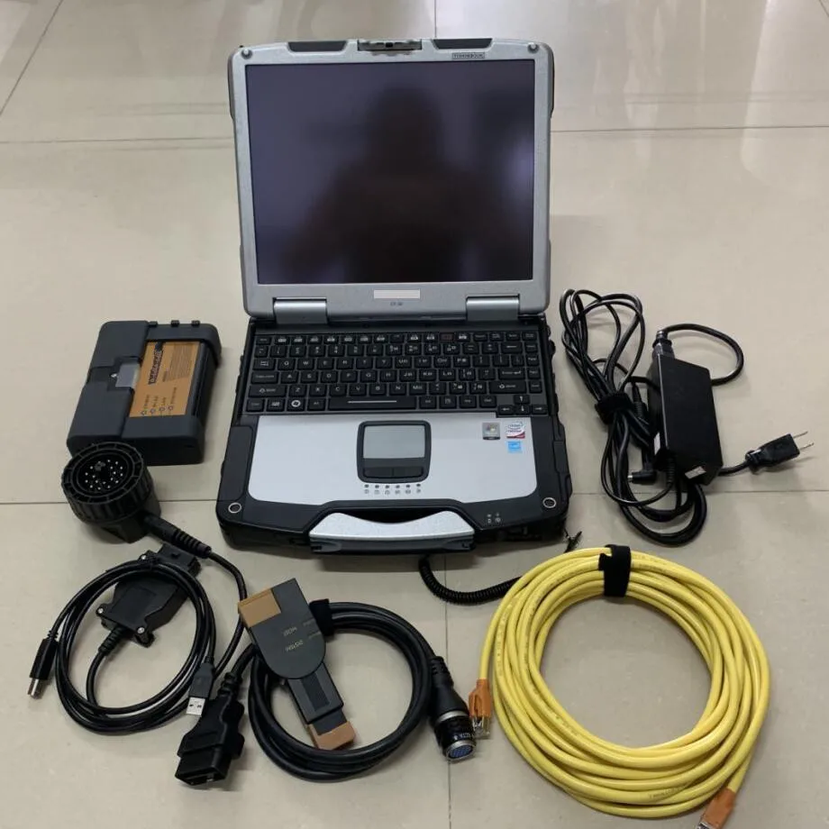 Профессиональный сканер для Bmw ICOM A2 B C с программным обеспечением 2021 03 Super SSD