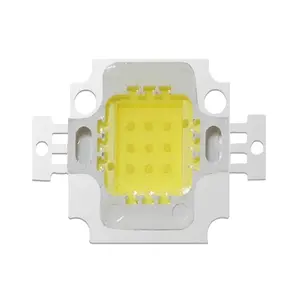 10 шт. 10 Вт светодиодный cob чип высокой мощности Светодиодный прожектор лампы белого цвета 6000 КТеплый 3000 К 900mA 9-12V 800-1000LM 30mil Genesis Бесплатная доставка