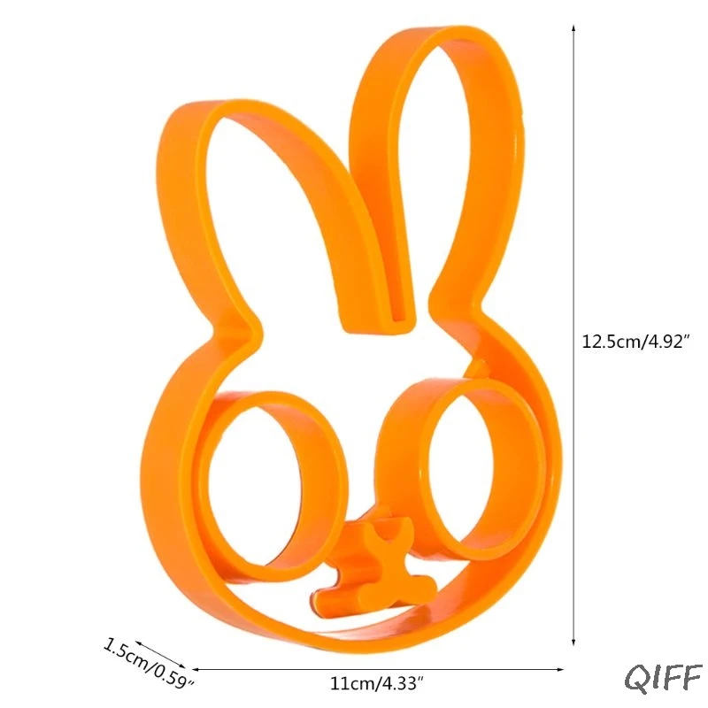 Пасхальный кролик силиконовый омлет жареное яйцо кольцо блинная Форма