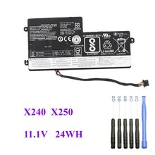 Internal Battery for Lenovo ThinkPad T440 T440S T450 T450S X240 X240S X250 X260 X270 L450 45N1110 45N1111 45N1112 11.1V 24WH