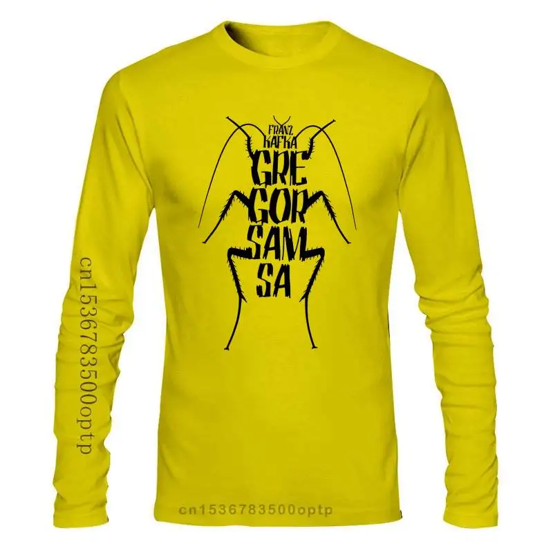

New Franz Kafka * Metamorphosis Gregor Samsa Men'S T Shirt Men'S High Quality Custom Printed Tops Hipster Tees Cartoon Character