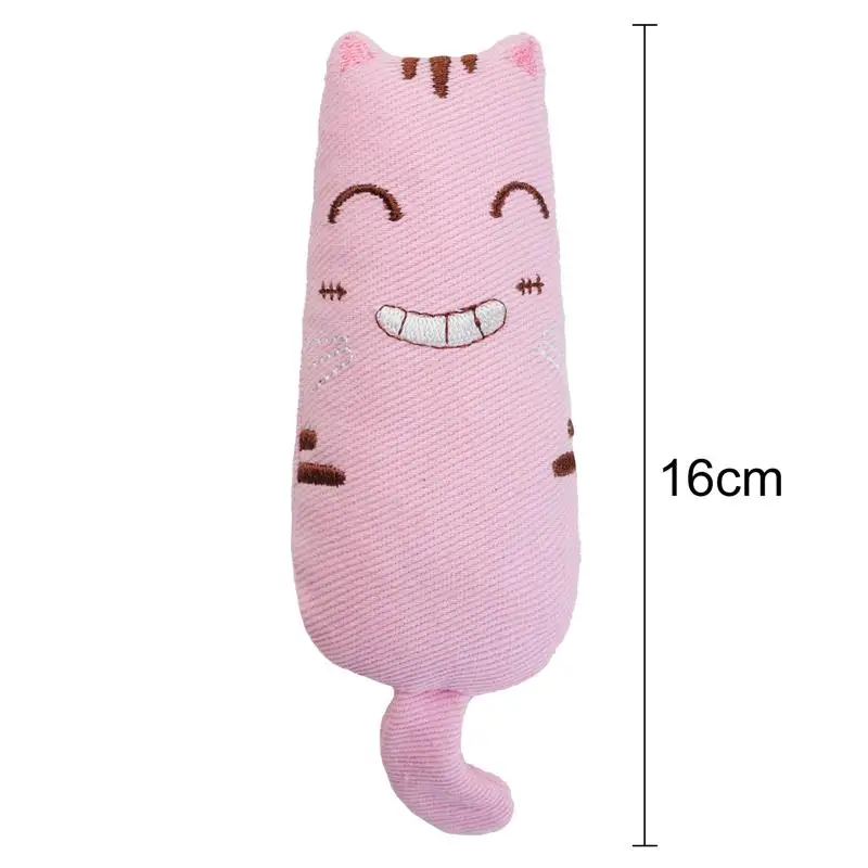 

Kitten Catnip Toy Cartoon Bite Resistant Cat Interactive Toy Kitten Chew Toy Pet Bite Toy Cat Teething Toy Premium Pet Supplies