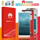 Оригинальный 5,9 ''ЖК-дисплея для Huawei Mate 10 Lite, ЖК-дисплей, сенсорный экран, дигитайзер, для сборки, для Huawei Nova 2i RNE-L21 RNE-L22