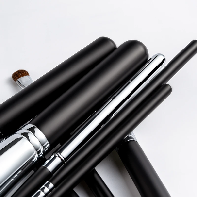 ANMOR 8 шт. высококачественные кисти для макияжа натуральный конь козья шерсть