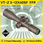 Охотничий прицел FFP 3-12 4-16 6-24X40, компактный, для стрельбы, противоударный, для наружного применения