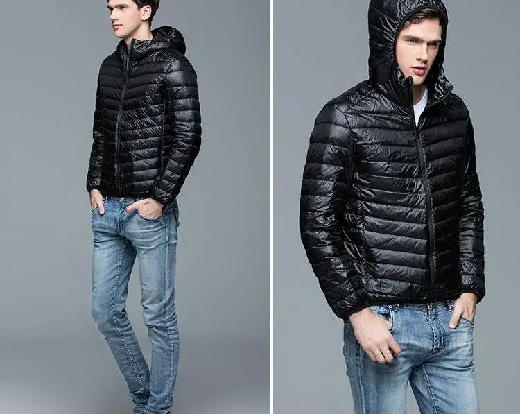 Новинка плюс 9XL 10XL 11XL пуховое пальто большие размеры, для мужчин 90% ультра легкий пуховик для мужчин Lightweigh теплое пальто с капюшоном Перо парка