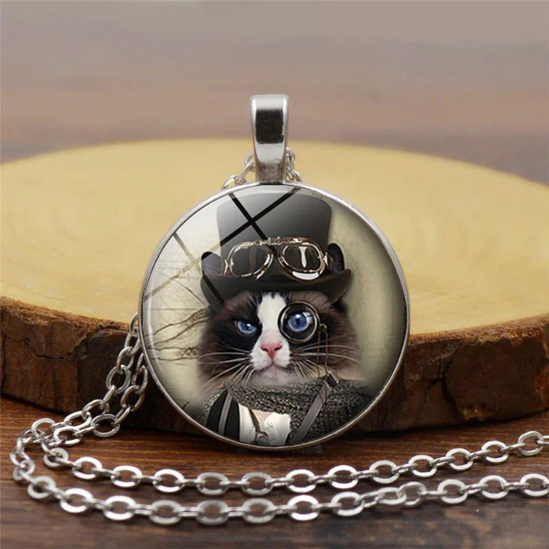 Новинка 2019 классическое ожерелье с круглым кулоном в виде пианино изображением