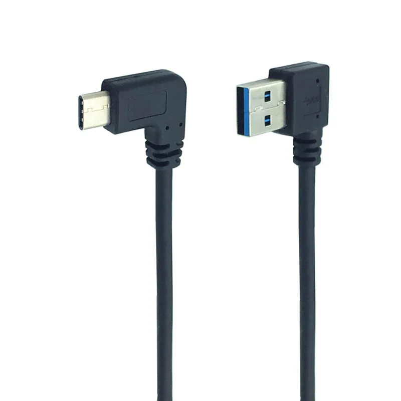 

Кабель USB 3,0 (штекер)/USB (штекер), 25 см, 1 м, 90 градусов