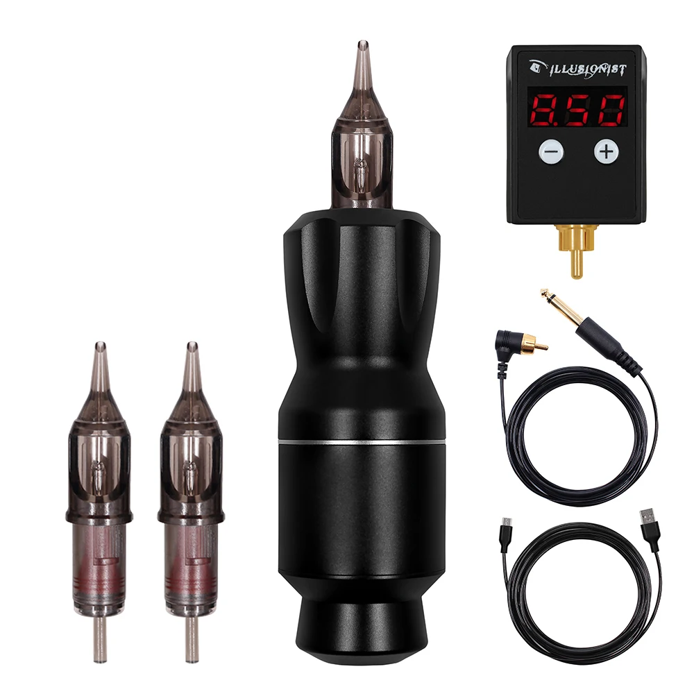 Мини набор беспроводных татуировочных машин мощный источник питания