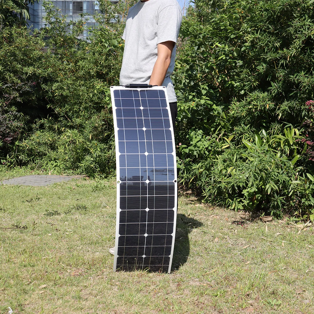 Солнечная панель 12 В 50 Вт зарядное устройство Высокоэффективная