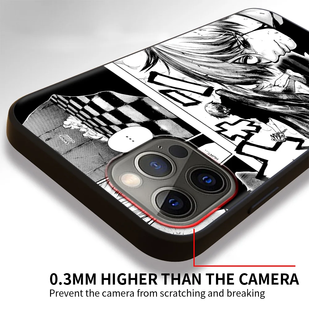 

Anime Tokyo Ghouls Horror Case For Apple iPhone 11 12 Pro Max 8 7 6 Plus XR X XS 6S Soft Back Cover SE 2020 Coque Fundas Capa