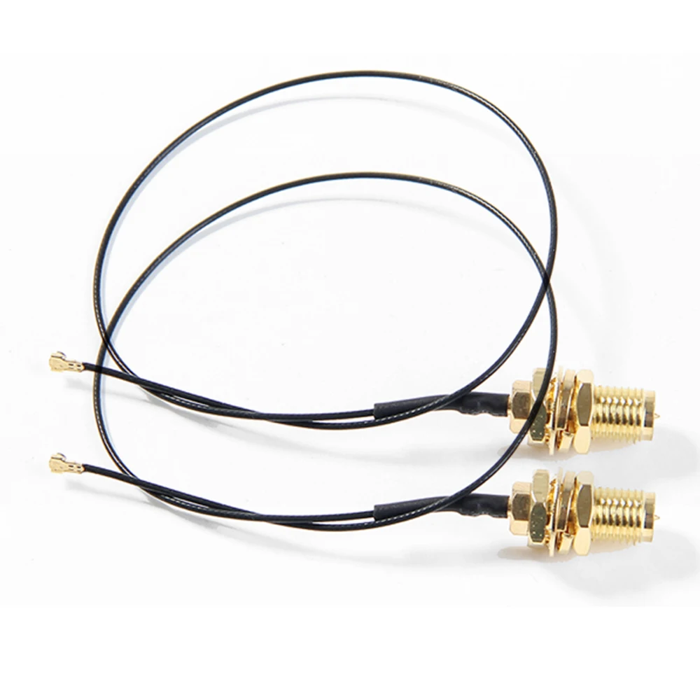 2 шт. U.FL IPEX MHF4 к RP-SMA RF ОТРЕЗОК кабеля антенны (внутренний контакт) для Intel AX200 9260NGW