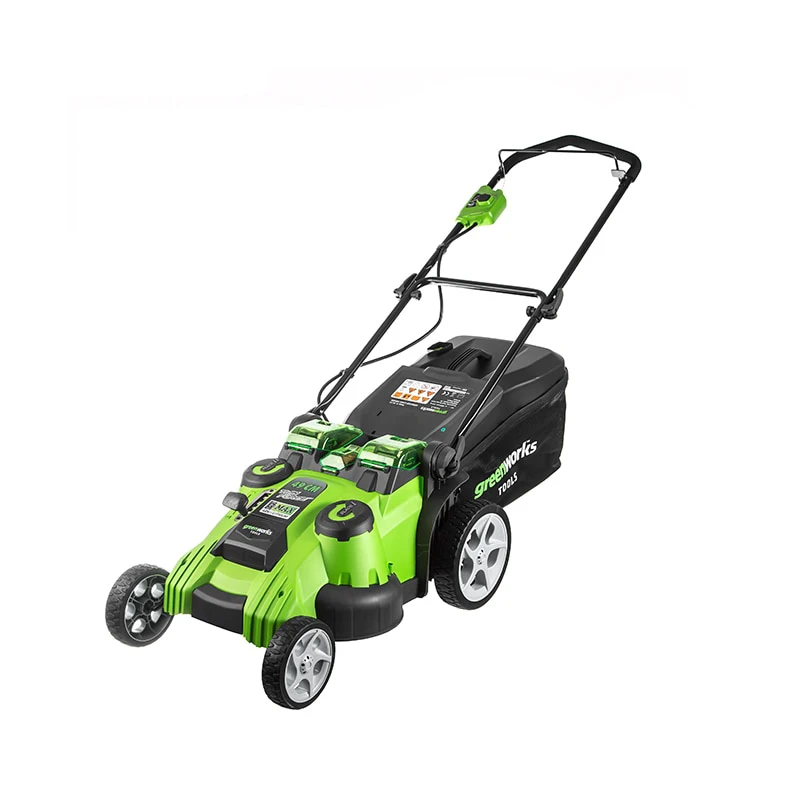 Газонокосилка аккумуляторная Greenworks G40LM49DB TwinForce 40V 49 см без АКБ и ЗУ | Инструменты