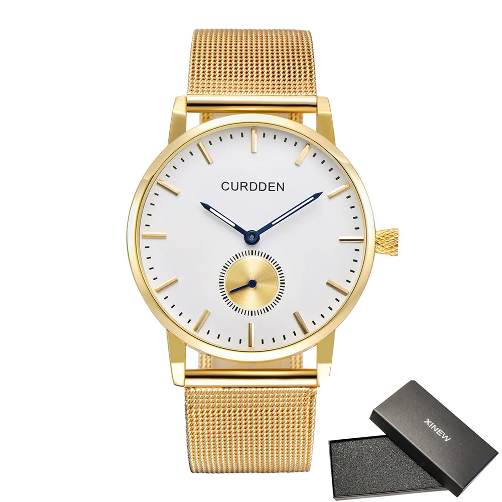 

Оптовая продажа, Роскошные мужские часы от известного бренда, модные водонепроницаемые минималистичные кварцевые часы из нержавеющей стал...