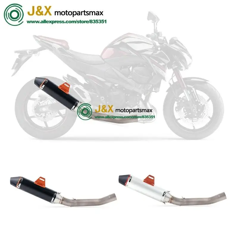 Полная система скольжения для kawasaki Z750 Z 750 глушитель выхлопной трубы мотоцикла |