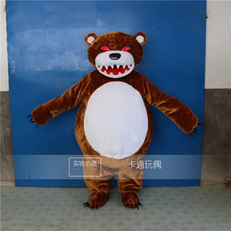 Костюм-талисман LOL с медведем из аниме карнавальный костюм для косплея