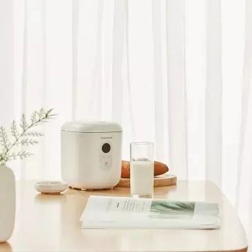 Xiaomi O плита Мини рисоварка 1.2л одна кнопка быстро вскипятить энергосберегающие каши Детские продукты антипригарное дно легкая чистка