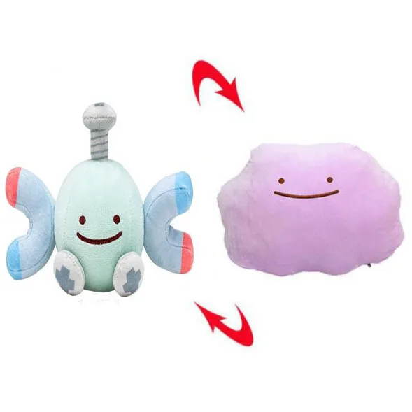 28 см плюшевая Двусторонняя Подушка с магнемитом Ditto Magneton хорошее качество