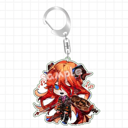 Акриловый брелок для ключей с персонажами игры подвеской сумки игрушка из
