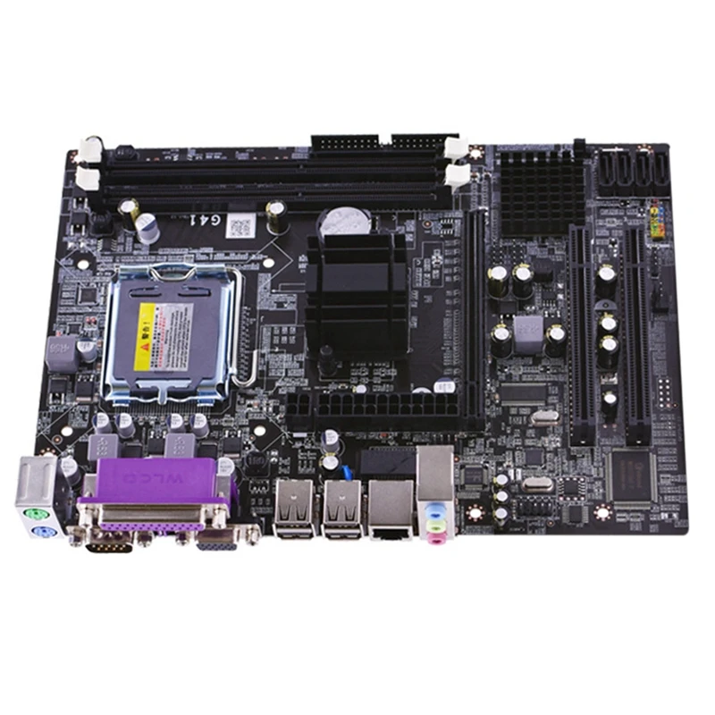 Двухканальная материнская плата G41 поддерживает процессор LGA771 модуль памяти DDR3