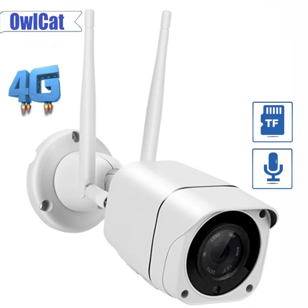 Беспроводная камера видеонаблюдения 2 МП двойная антенна GSM 3G 4G AP Mifi 1080P HD IP|Камеры