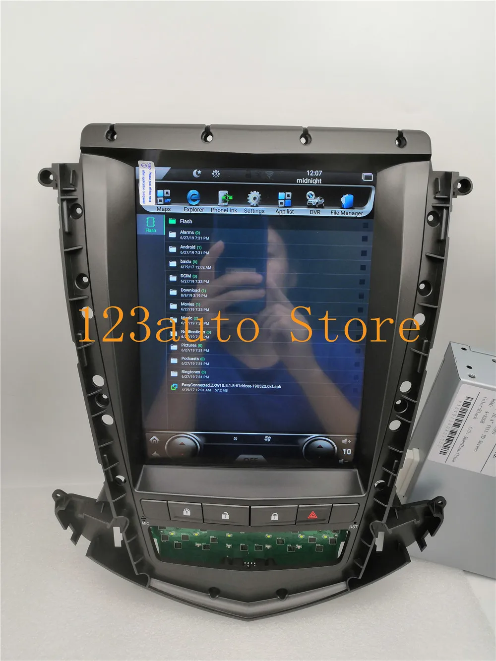 10,4 ''Tesla стиль Android 8,1 автомобильный DVD gps плеер Радио Навигация для Cadillac SRX 2009 2010 2011 2012 PX6 CARPLAY ips стерео