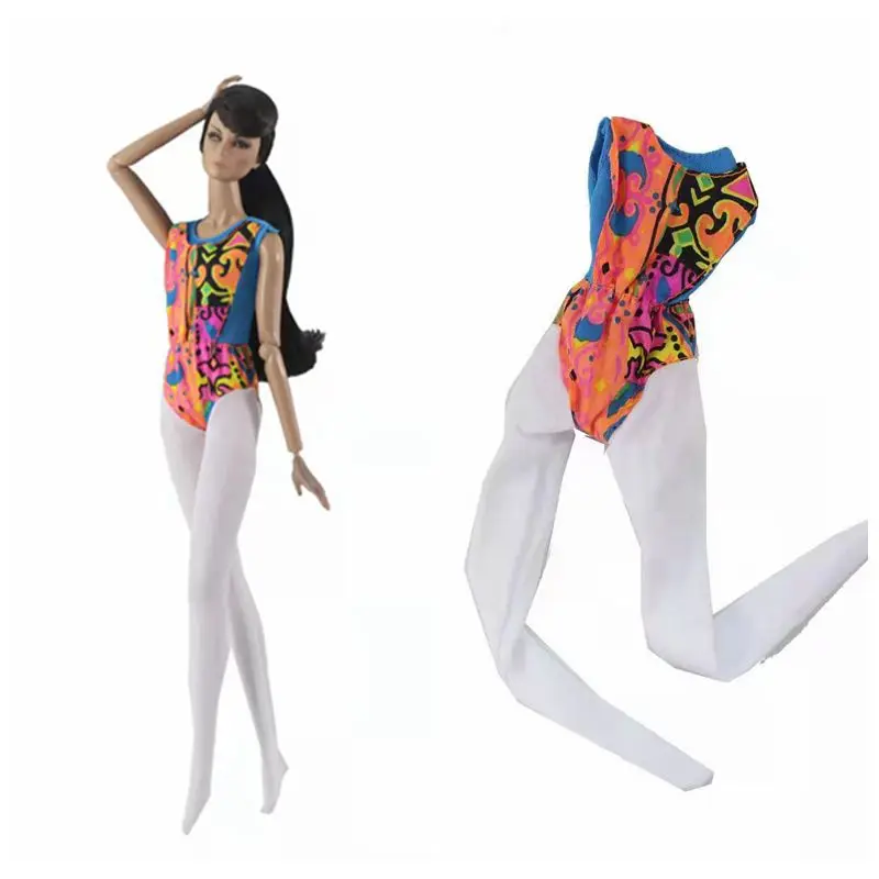 

1/6 BJD Accessories Cosplay Pop Art Style Jumpsuit Clothes for Barbie Doll Outfits 11.5" Dolls Playhouse Decoration Kids DIY Toy