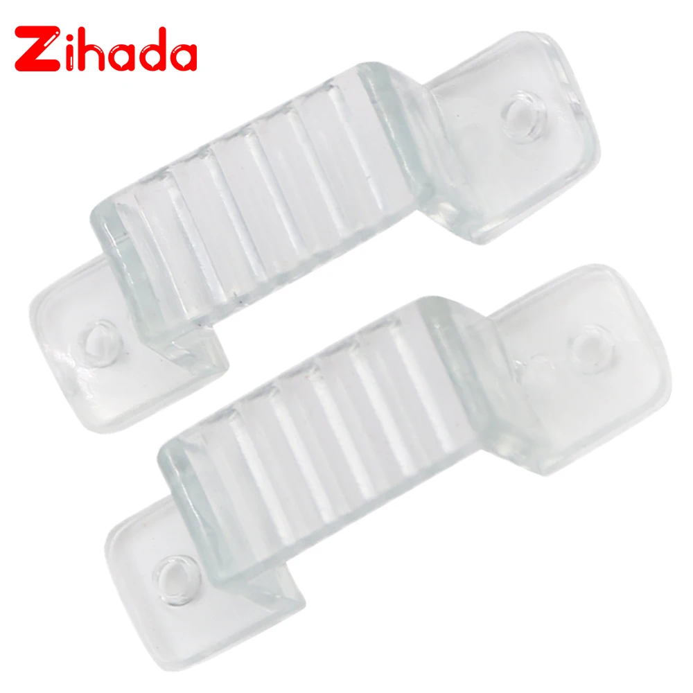 

20pcs 100pcs 12mm LED Strip Clips Plastic Buckle High Quality Flexible Accessories for 110V 220V 5050 2835 5054 Etc LED Strip