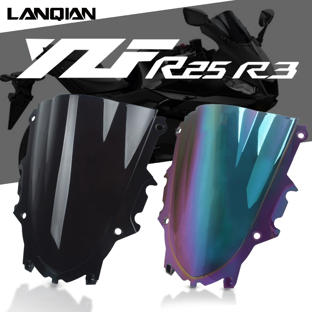 Пластиковый дефлектор ветрового стекла для мотоцикла YAMAHA YZF R25 R3 аксессуары