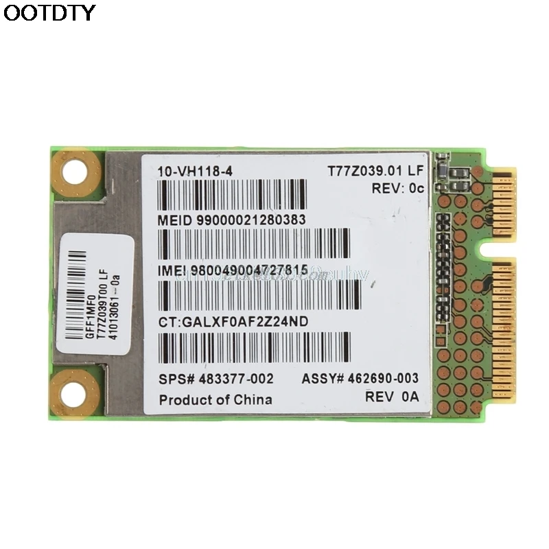 Беспроводная карта PCI E для HP # L059 483377 002 3G|Сетевые карты| |