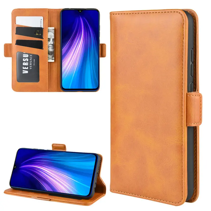 Магнитный кожаный чехол книжка для Xiaomi Redmi Note 8T телефона 8 Pro 128 Гб 64 ГБ бумажник