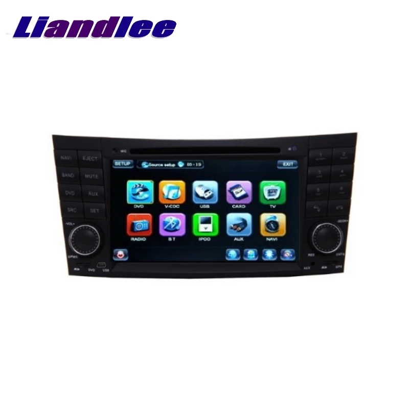 

Для Mercedes Benz MB E W211 2002 ~ 2009 LiisLee Автомобильный мультимедийный ТВ DVD GPS аудио стерео Hi-Fi радио оригинальный стиль навигация NAVI