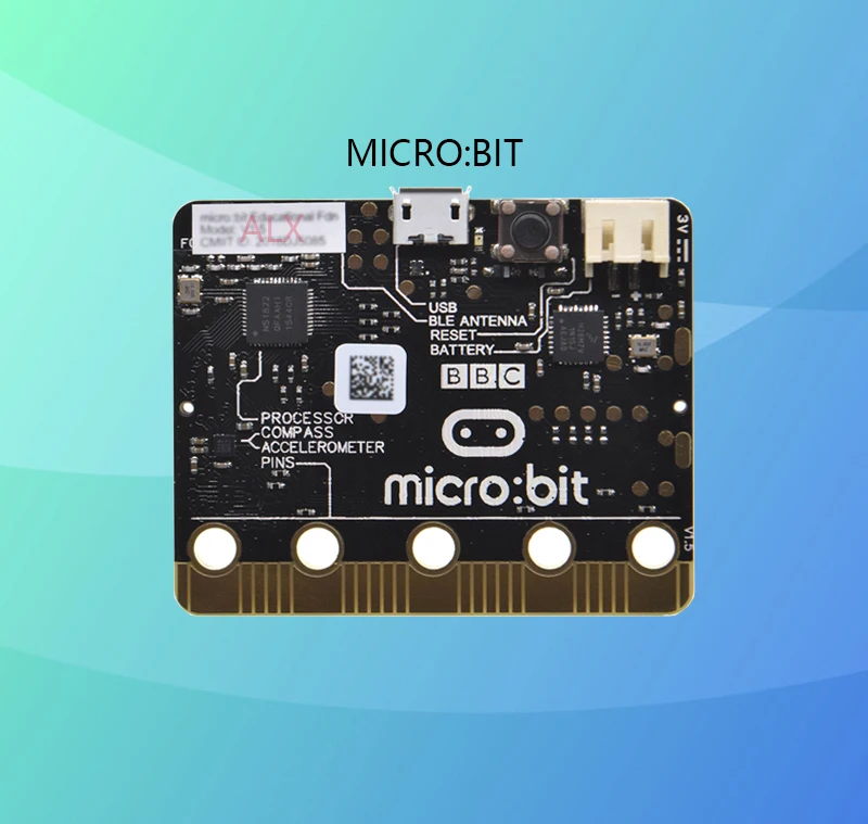 1 шт. micro: bit microbit контроллер nrf51822 bluetooth ARM Cortex M0 25 светодиодный свет. Компьютер для