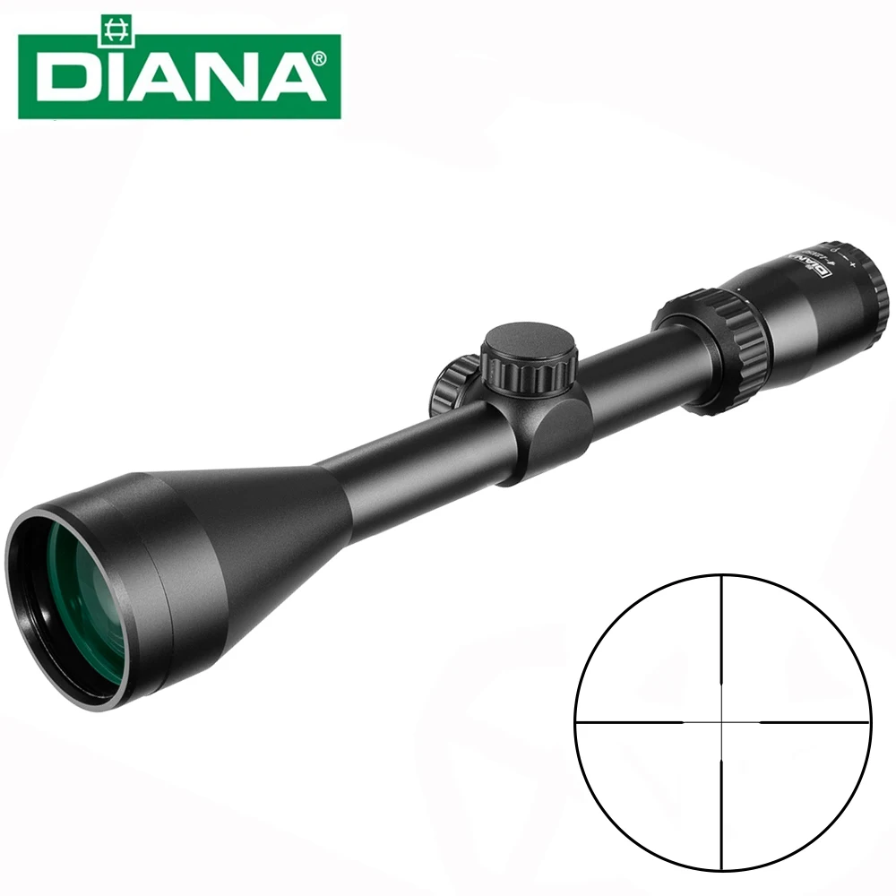 Охотничий оптический прицел DIANA 4 12x50 1/4 MOA тактический для винтовки оптическая