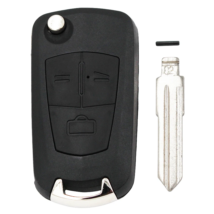 3 кнопки Складной Дистанционный автомобильный чехол для ключей корпус Opel Vectra Antigo