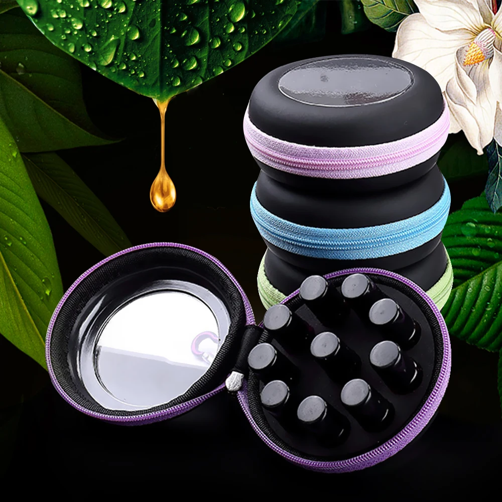 Чехол сумка для эфирного масла 60 флаконов коробка переносной держатель переноски хранения лака