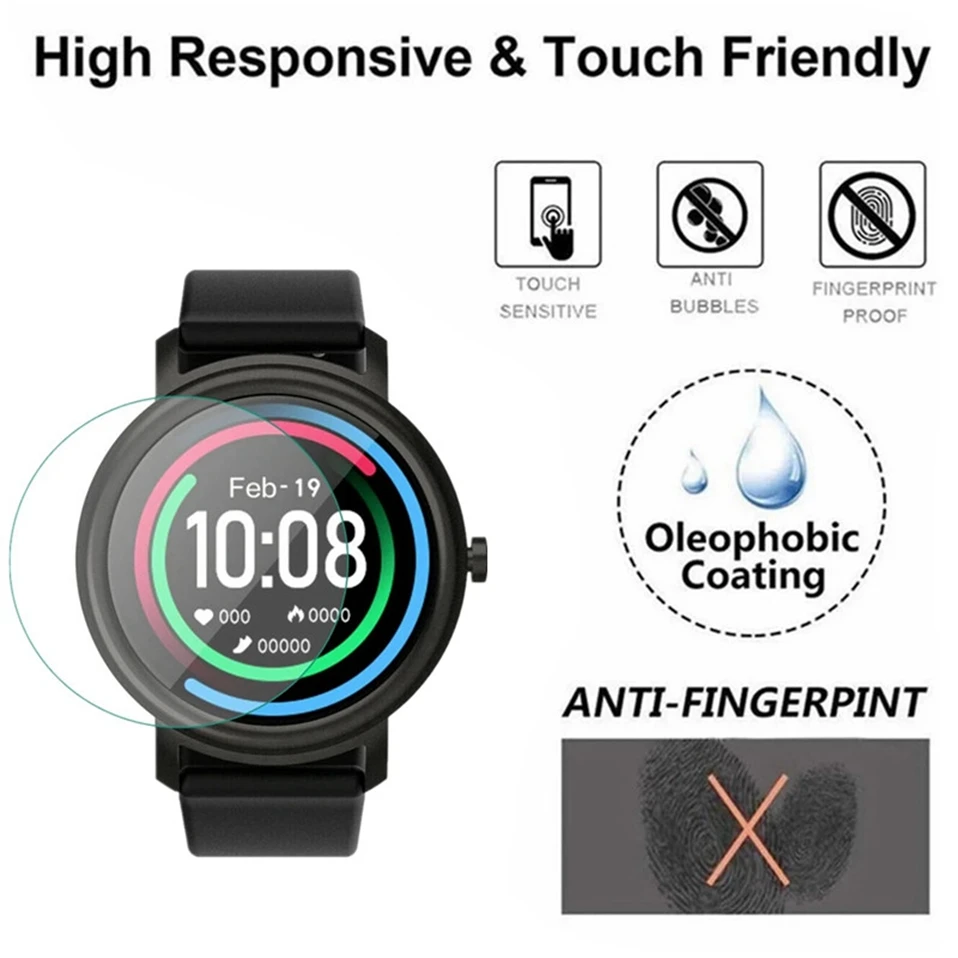 

Tempered Film Transparente Mi Watch Color Strap Protector Smartwatch for Samsung Galaxy Watch 46mm Replacment Band Wrist Strap